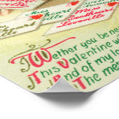 Een Valentijn Herinnering Poster (Hoek)