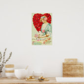 Een Valentijn Herinnering Poster (Keuken)
