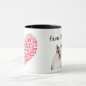 Een Valentijn kaart van uw Akita & Basenji Mok (Midden)