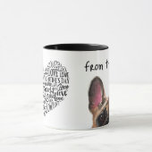 Een Valentijn van je Franse Bulldog Mok (Midden)