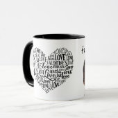 Een Valentijn van je Franse Bulldog Mok (Voorkant links)