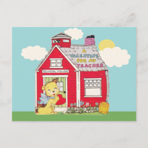 Een Valentijn voor mijn docent Feestdagenkaart