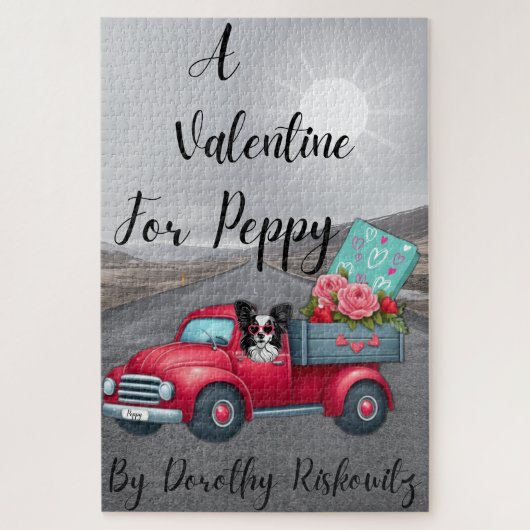 Een Valentijn voor Peppy de puzzel (Verticaal)