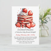 Een Valentijnsbrunch verrukking! Kaart (Staand voorkant)