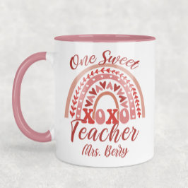 Eén Valentijnsdag van een Sweet-leraar Mok