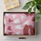 Een Valentijnskabouter Serie Ontwerp #4 Tissuepapier (Geschenk)