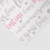 Een Valentijnskabouter Serie Ontwerp #5 Tissuepapier (Detail)