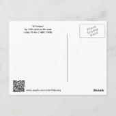 Een valk - Koreaanse scrol van de 16e eeuw Briefkaart (Achterkant)