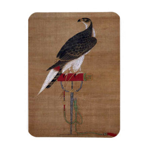 Een valk - Koreaanse scrol van de 16e eeuw Magneet