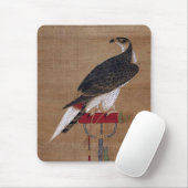 Een valk - Koreaanse scrol van de 16e eeuw Muismat (Met muis)