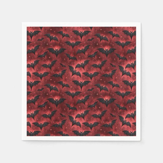 Een Vampier-achtig Serieontwerp 12 Servet (Voorkant)