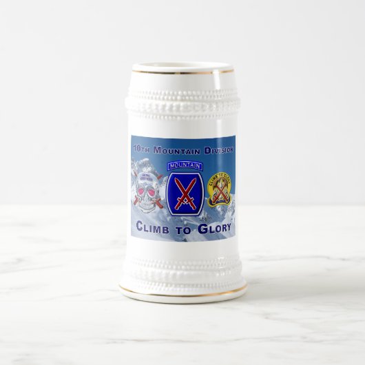 Een van de 10e muurdivisies bierpul (Center)