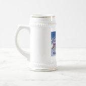 Een van de 10e muurdivisies bierpul (Links)