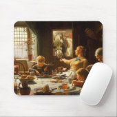 Een van de familie (Ezel wordt gevoerd) Muismat (Met muis)