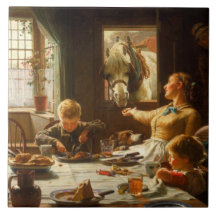 Een van de familie (Ezel wordt gevoerd)