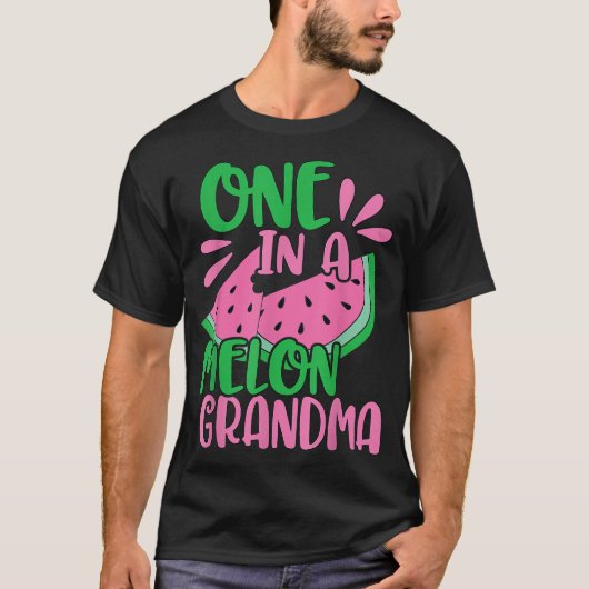 Een van de grootmoeders van de Melon Grandma Water T-shirt (Voorkant)