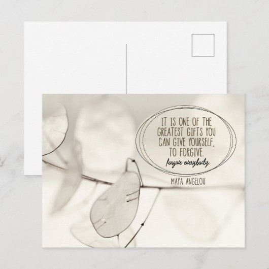 Een van de Grootste Cadeaus Briefkaart (Voorkant / Achterkant)