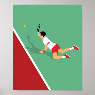 Een van de grootste Tennis-spelers aller tijden Poster