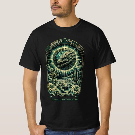 Een van de heetste plekken op aarde: Death Valley T-shirt (Voorkant)