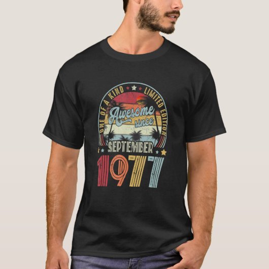 Eén van de Kind Ltd Edition 45 jaar Geweldige sind T-shirt (Voorkant)