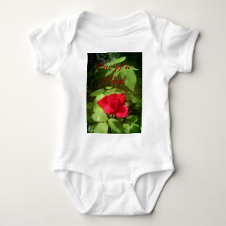 Een van de Kind Red Rose Romper