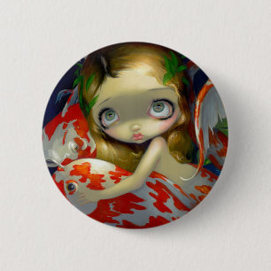 "Een van de Koi-Button" Ronde Button 5,7 Cm