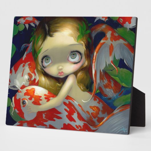 "Een van de Koi-vlakte" Fotoplaat (Zijkant)