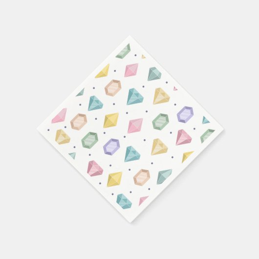 Een van de 'n soort van 'n dag. servet (Hoek)