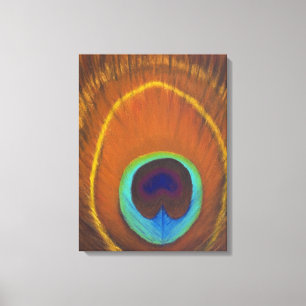 een van de oorspronkelijke handbeschilderde vredes canvas afdruk