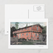 Een van de oudste huizen in Valley Briefkaart (Voorkant / Achterkant)