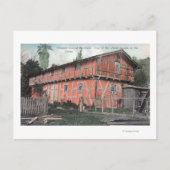 Een van de oudste huizen in Valley Briefkaart (Voorkant)