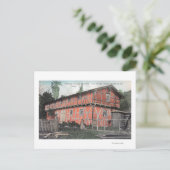 Een van de oudste huizen in Valley Briefkaart (Staand voorkant)