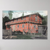 Een van de oudste huizen in Valley Poster (Voorkant)