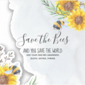 Een van de soorten BEWAREN de speciale Sticker (Voorkant)