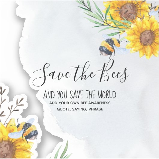 Een van de soorten BEWAREN de speciale Sticker (Voorkant)