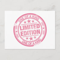 Een van de soorten - roze rubberstempels -