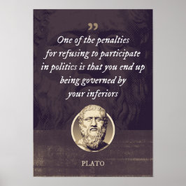 Een van de straffen voor het weigeren van deelname poster