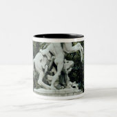 Een van de twee "Marly Horses", 1739-45 Tweekleurige Koffiemok (Center)