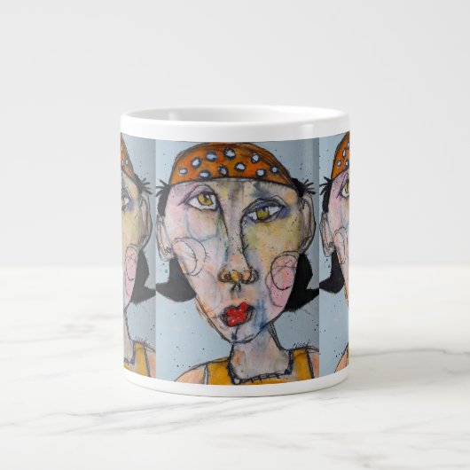 Een van de vele Petten Grote Koffiekop (Voorkant)