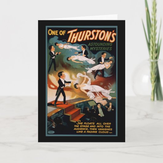 Één van de verbazende geheimen van Thurston Kaart (Voorkant)