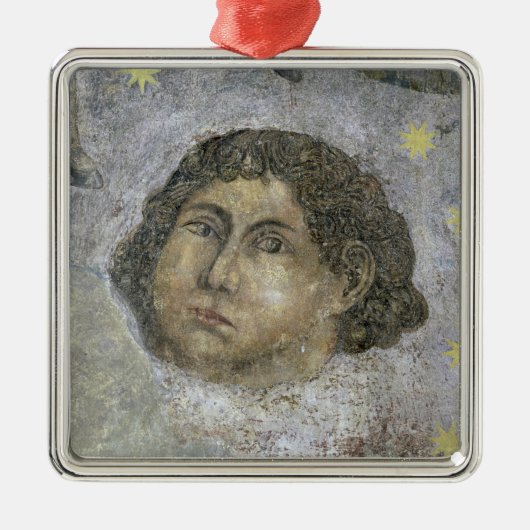 Een van de vier winden, detail van de metalen ornament (Voorkant)