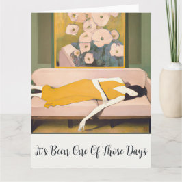 Een van die dagen - een grote kaart