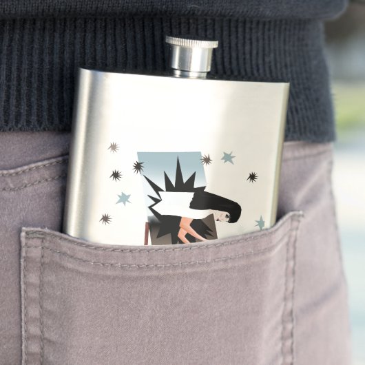 Een van die Dagen Flask Flacon (Voorbeeld)