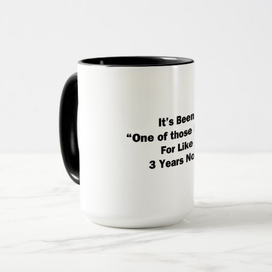 Een van die dagen mok (Voorkant links)