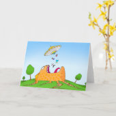 Één van Die Dagen, spatie binnen wenskaart Kaart (Gele Bloem)