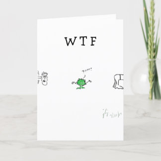 Een van die dagen wenskaart bedankkaart