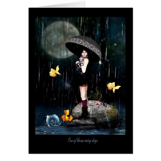 Een van die regenachtige dagen (Voorkant)