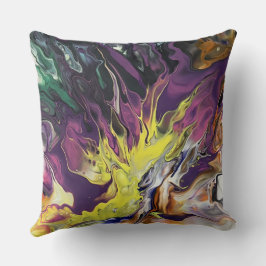 Een van een soort artistiek Abstract Sierkussen