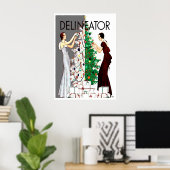 ÉÉN-VAN-EEN-SOORT  KARTDECO POSTER (Thuiskantoor)