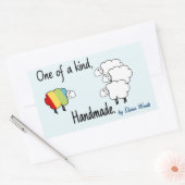 Een van een soort regenboog schapen Sticker (Envelop)